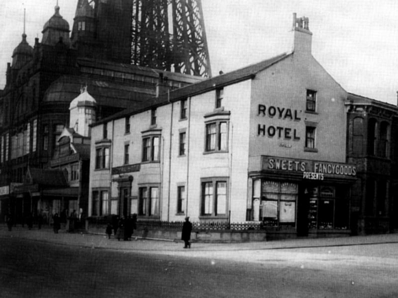 Another view of The Royal Hotel in 1925