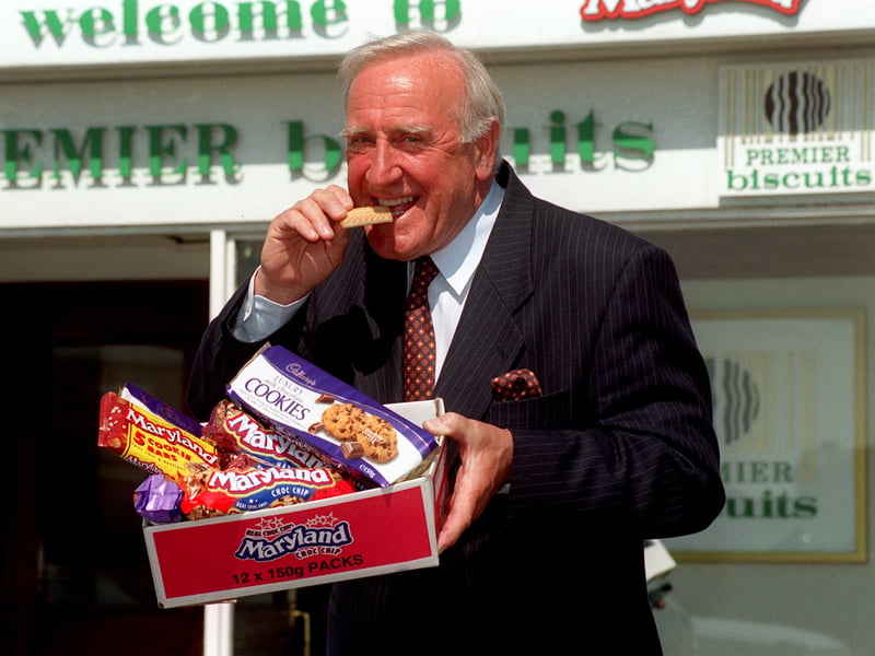 Barrie Reed, Commercial Ingredients Director at Premier Biscuits on Devonshire Road was retiring after 40 years