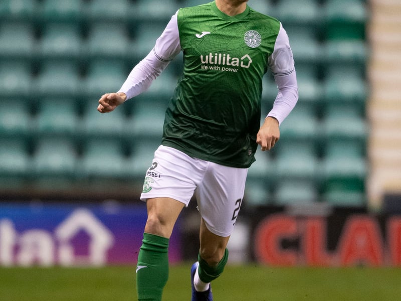 Scored once in 45 appearances for Hibs. A decent performer on his day.