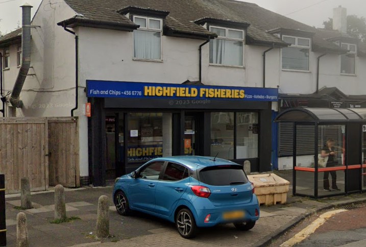 Highfield Fisheries on the road of the same name has a four star rating from 56 reviews. 