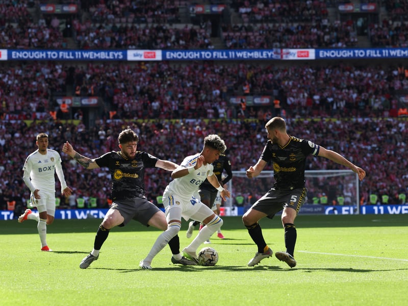 Will stay, needs to play. Opportunities were too few and far between, given what he showed he could do. A striker of real potential. Didn't quite have Farke's trust in the way Gray did, but it may come a little more next season. Pic: ADRIAN DENNIS/AFP via Getty Images