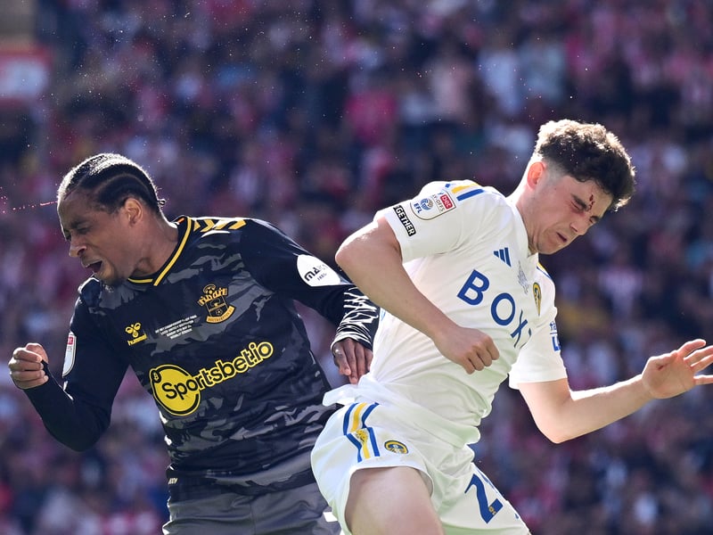 If ever a player's attitude was summed up in a photo. James, who was not wanted by Leeds in the last Premier League season, came back and played as if this was his boyhood club. He played well, too. Experienced, fast, dangerous at this level. Lots of gametime next season. Pic: Mike Hewitt/Getty Images