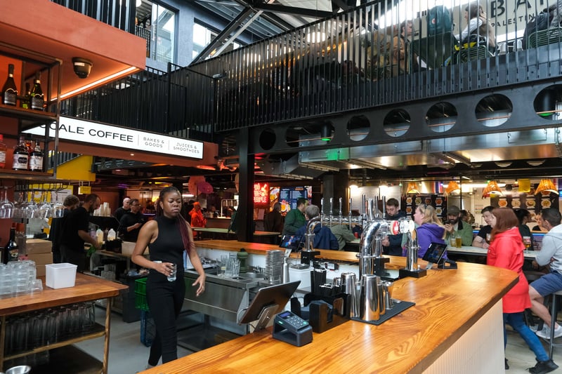 Cambridge Street Collective - Europe's largest purpose-built food hall - has come equipped with 20 food and drink vendors.