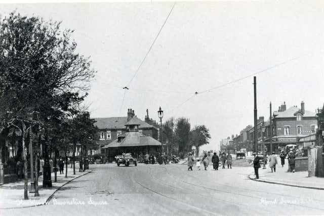 Where Devonshire Road meets Whitegate Drive