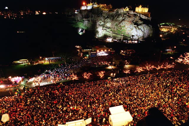 The world's greatest Hogmanay street party on Princes Street used to be free. However, after the 1997 event drew an estimated 400,000 people to the city centre to see Britpop stars Ocean Colour Scene the event became ticketed, with locals having to queue to get the gold dust tickets. Now you have to pay to go to the party, but from the comfort of your own home by booking online.