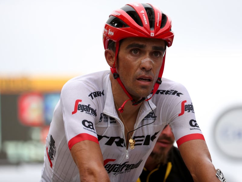 Spain's Alberto Contador is another cyclist who has won all three Grand Tours at least once and only the second to win all three twice - triumphing in two Tours de France two Giros d'Italia and three Vueltas a España three times. He has also won the Vélo d'Or a record four times and, while suspected, has never been found guilty of doping. His success has earned him an estimated £17 million.