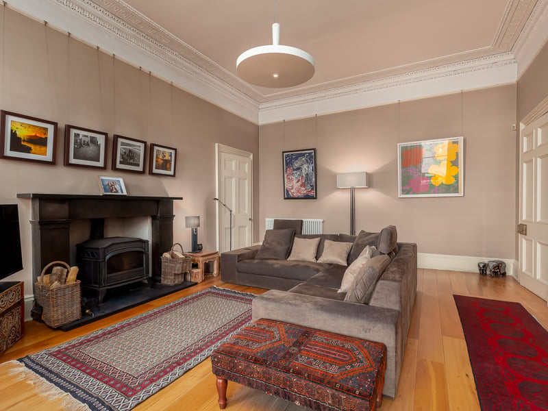 The interiors have been decorated to a superb standard. The living room features a stove which ensures the room is cosy on colder days.