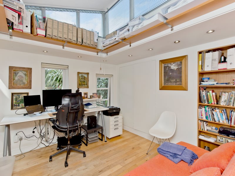 The property's spacious kitchen.