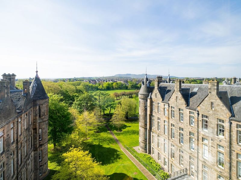 The property boasts great views over The Meadows.
