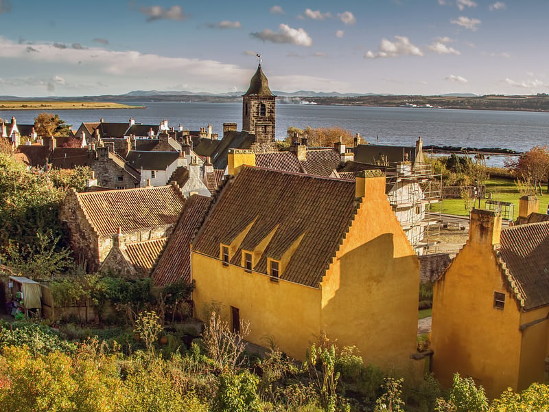 Fans of Outlander will likely recognise the streets of Culross as it has appeared many times in the TV series. The historic burgh in Fife is the closest many visitors will get to stepping back into the 16th century in Scotland. 
