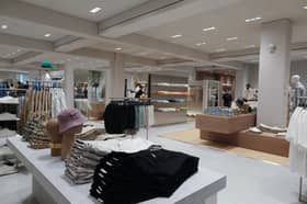 Inside the new Zara store at Meadowhall shopping centre in Sheffield