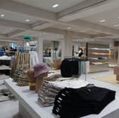 Inside the new Zara store at Meadowhall shopping centre in Sheffield