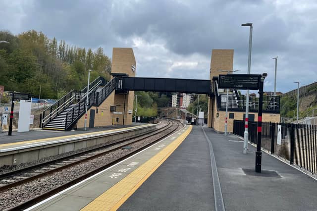 The new platform at Morley station opened in summer 2023, allowing for longer trains to service the station and in early 2024 work was completed on the new footbridge and lifts connecting the two platforms.