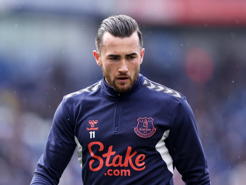 Everton may want to make the winger's loan permanent, given he played regularly when fit under Sean Dyche.
