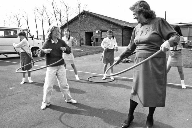 What wonderful fun they were having with hula hoops at School Street, Hebburn where a new play centre was opened in 1990. Remember this?