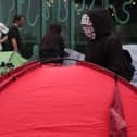 Protesters at the Sheffield University Palestine encampment have said they "will not be moving".