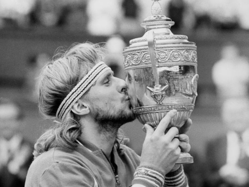 Swedish player Bjorn Borg became the first man in the open era to win 11 Grand Slam titles - a feat he achieved with six French Opens and five consecutive Wimbledons between 1974 and 1981. He came into the game just as prize money was increasing, meaning he wss the first player to win over $1 million in a single season. He's estimated to be worth around $80 million.