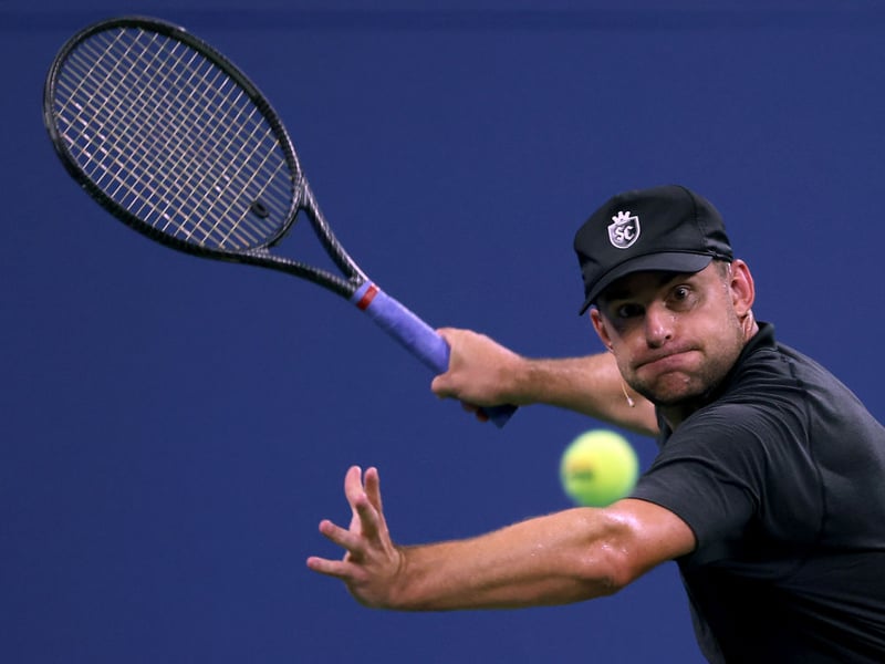American player Andy Roddick reached five Grand Slams in his career - losing all but one to Roger Federer. His sole major win was the 2003 US Open. Still, his consistency meant that he was in the world top 10 for a full decade, earning him a fortune estimated at $40 million.