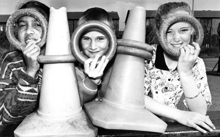 The St Mary’s Church of England Junior Mixed and Infants School annual summer fete in June 1990. We would love to hear from you if you were pictured.