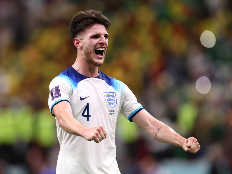 Arsenal's club-record signing has been worth every penny - and he's just as important to his country. The ex-West Ham United midfielder has a market value of £101.2 million and is one of six England players included in this list.
