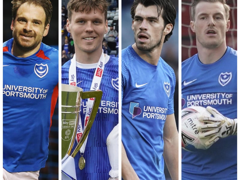 From left: Brett Pitman, Sean Raggett, John Marquis and Craig MacGillivray