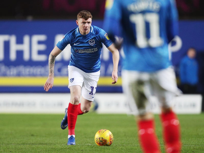Pompey stats: 50 appearances, 1 goal.
Verdict: A talented left-footed performer, Donohue was part of a Pompey side which, in 2018-19, finished fourth in League One to reach the play-offs, where they lost to Sunderland. In the summer of 2019, Jackett was keen to activate a club option to extend the former Everton apprentice’s contract by 12 months. But Donohue negotiated his Fratton Park release in search of regular first-team football.