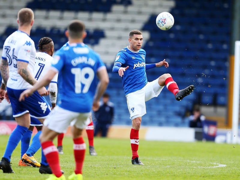 Pompey stats: 25 appearances, 2 goals.
Verdict: O’Keefe was signed on loan from Cardiff to help Pompey acclimatise to their new League One surroundings, having spent the past four years in the Football League's basement division. He certainly did that, especially with Michael Doyle long gone. But it came at the expense of fan favourite Danny Rose. While he displayed plenty of energy and vigour, the midfielder wasn’t someone who specifically shielded the back four, a passer who dictated possession or a frequent provider of goals and assists. Injury also ruled him out for four months of his season-long Fratton Park stay.