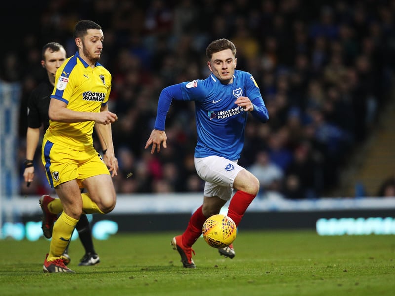 Pompey stats: 27 appearances, 3 goals.
Verdict: The midfielder made an immediate impact on the Fratton faithful thanks to his scintillating displays while on loan from Millwall. There was no surprise when he was recalled early by the Lions in January 2019 as they battled for Championship survival. Many believes Pompey's promotion hopes went up in smoke when Thompson's loan was cut short.