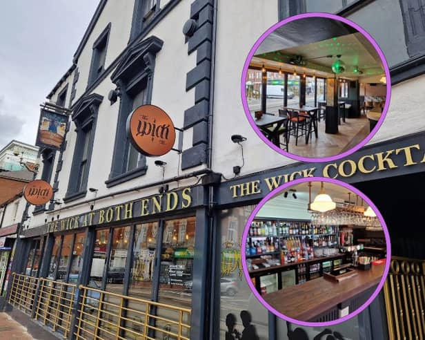 The Wick at Both Ends, on West Street, Sheffield city centre, is reopening after a major six-month refurb