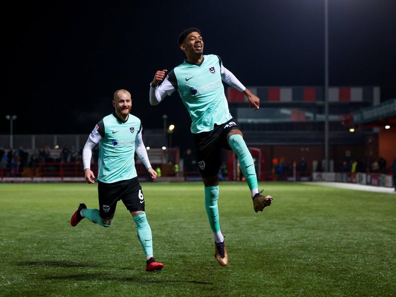 Pompey stats: 79 appearances,11  goals.
Verdict: Showed glimpses of what he was capable of producing after arriving on a free from non-league football, but didn't do it often enough.