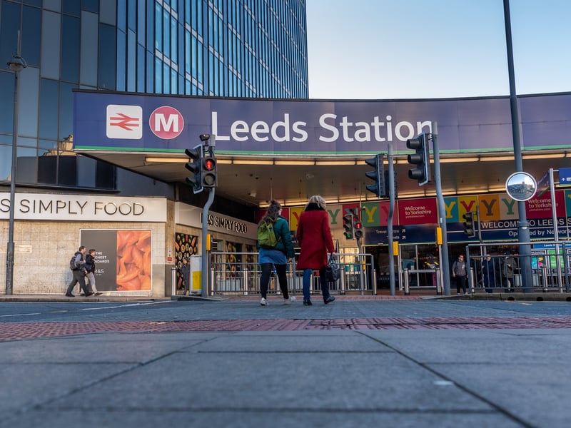 Parking at Leeds Station.
