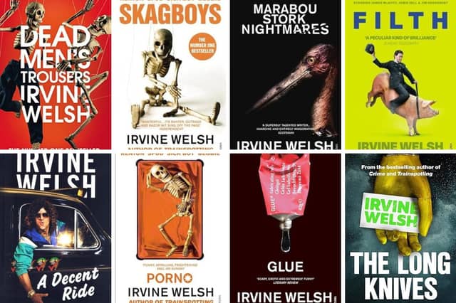 Irvine Welsh has written a string of best-sellers.
