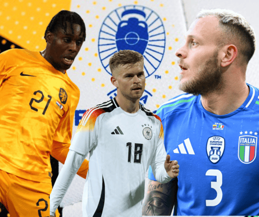 Who are the best defenders to buy for your Euro 2024 Fantasy Football team? Cr. Getty Images.