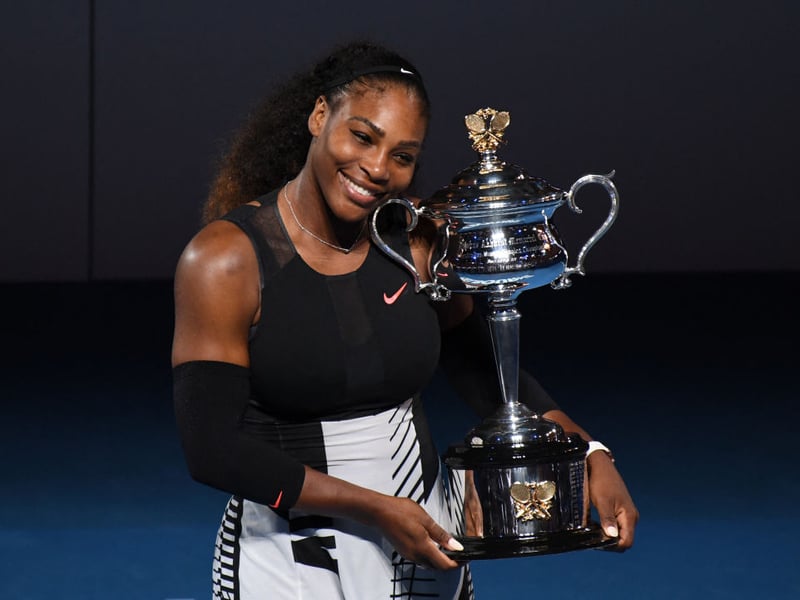 Taking top spot, with a fortune of around $300 million, is American Serena Williams. The greatest female player of all time, she has won 23 major tournaments and is the only player in history to complete a career Golden Slam (winning all four majors and the Olympic gold medal) in both singles and doubles.