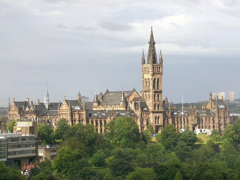 Glasgow University takes second spot in Scotland, and 75th in the world. It was awarded 65 points out of 100.