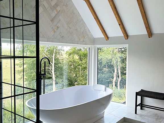 When the couple bought the property in 2016 it was in a neglected state and, over five years, they brought it back to life.
