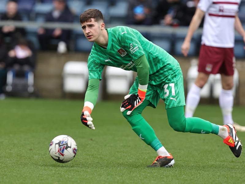 Position: Back-up goalkeeper.
Verdict: Louie Moulden could be the ideal signing for this position. I’d rather we recruit a player who can provide the competition Will Norris needs but also a player who can be developed and become the future №1. The 22-year old spent the first half of the 2023/24 season at National League outfit Rochdale where he registered four assists before spending the second half of the season at Northampton. Long-range distribution is his stand-out quality, with his decision making & technique to pick out attacking runs in behind the defence a key strength. He is a decent goalkeeper too, often assuring when claiming crosses & a strong shot-stopper. This signing is mainly for the long-term but Moulden is still capable in my opinion of competing with Norris from the start.
Estimated cost: Out of contract