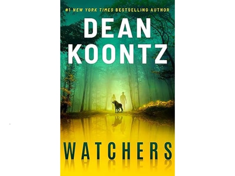 Third place goes to Watchers - the 1987 novel has an average rating of 4.18 from 164,984 reviews. "On his thirty-sixth birthday, Travis Cornell hikes into the foothills of the Santa Ana Mountains. But his path is soon blocked by a bedraggled Golden Retriever who will let him go no further into the dark woods. That morning, Travis had been desperate to find some happiness in his lonely, seemingly cursed life. What he finds is a dog of alarming intelligence that soon leads him into a relentless storm of mankind’s darkest creation..."