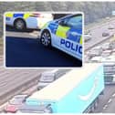 Police have explained why the M1 was closed for hours near Sheffield and Chesterfield. Photo: National Highways / National World