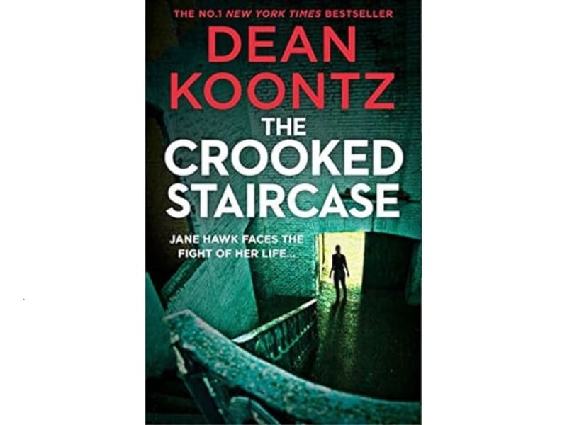 Yet another entry for the popular Jane Hawk series of books - this time the third in the series, The Crooked Staircase, with an average rating of 4.11 from 13,276 reviews. "Rogue FBI agent Jane Hawk will never cease her one-woman war against the terrifying conspiracy that threatens the freedom – and free will – of millions. Battling the mysterious epidemic of murder-suicides that claimed her husband has made Jane a wanted fugitive, hunted relentlessly by the secret cabal behind the plot. Jane will confront head-on the lethal forces arrayed against her. But nothing can prepare her for what awaits when she descends the crooked staircase to the dark and dreadful place where her long nightmare was born."