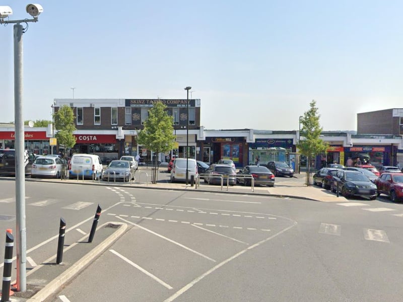 Parking at Bramley Shopping Centre.