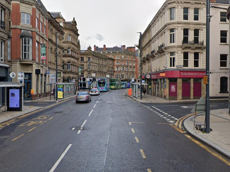 Parking on Boar Lane.