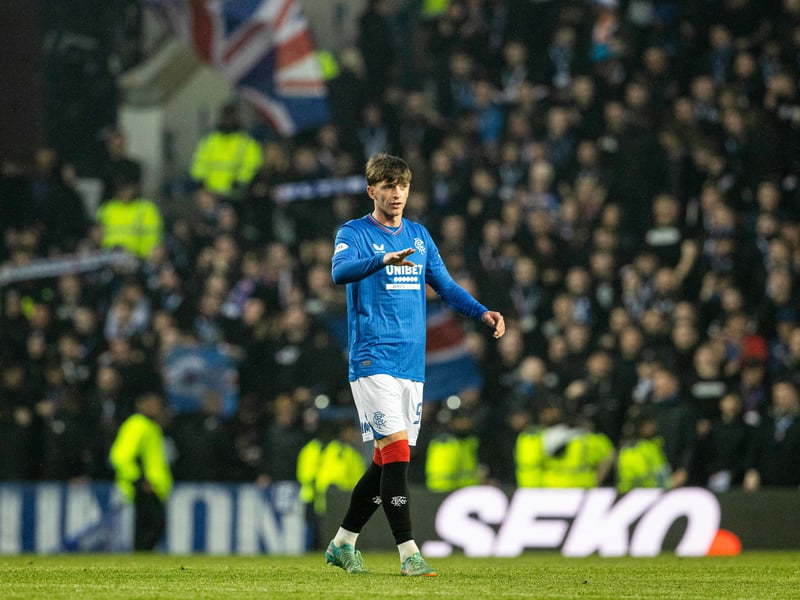 The Gers youngster made sporadic first team appearances last year and is reported to earn £1,400 per week.