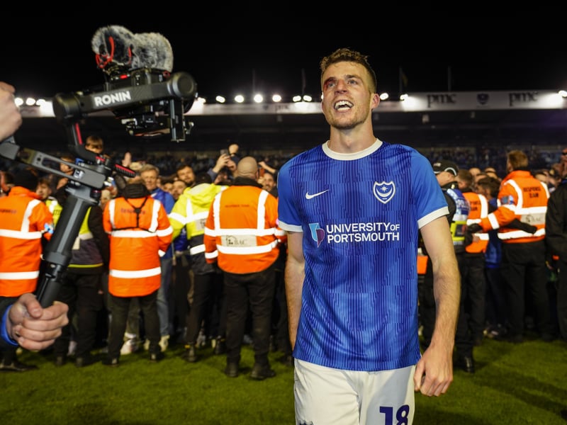 One of the stars of the season last term as the Irishman's defensive qualities and eye for important last-minute goals helped steer the Blues to the League One title. The defender's stock has clearly risen since his free-transfer move from Burton last summer. His next deal won't come cheap if Pompey want to keep him.