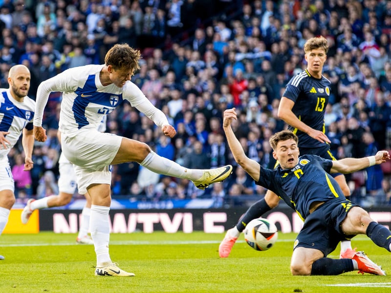Scotland's best player on the night both offensively and defensively. Played a superb ball to Robertson in the lead up the opening goal. Also prevented an almost certain goal in the 10th minute with an incredible block. Excellent performance.