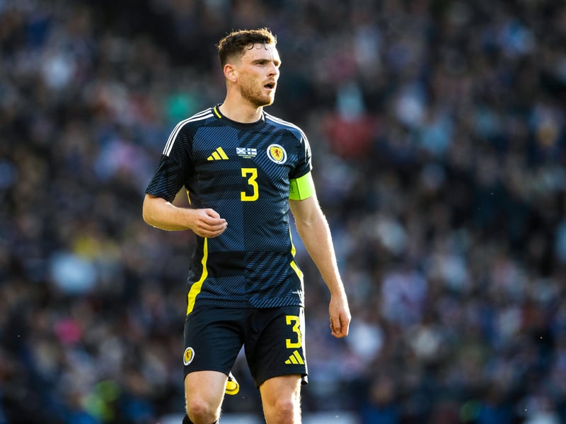 Scotland's captain is a guaranteed pick when fit. He will take the left wing-back position.