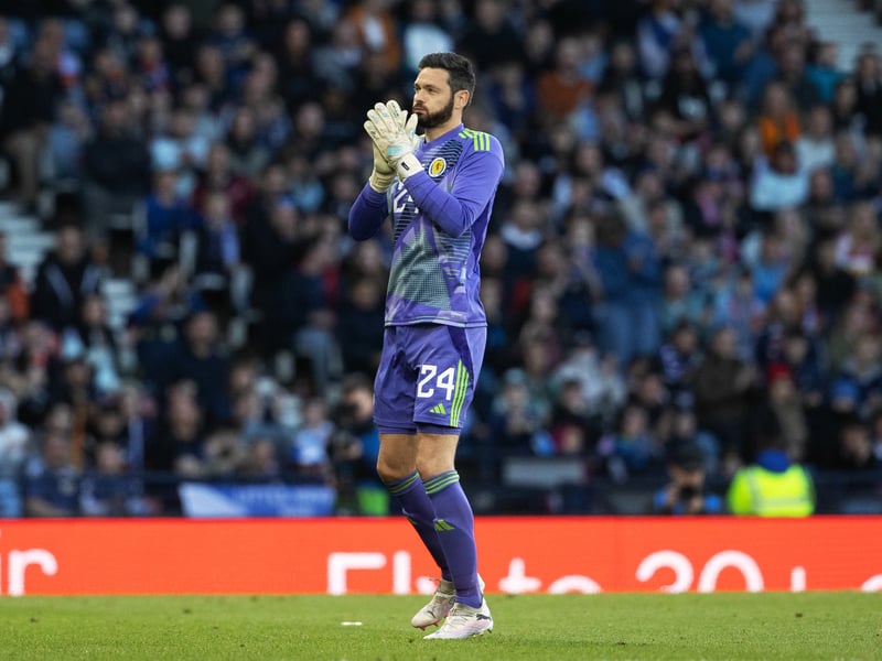 Craig Gordon (3) gave an unfortunate late penalty away. Greg Taylor (4) replaced Robertson with time running out but had little impact. Tommy Conway (4) got his Scotland debut and a night he'll surely never forget, so nearly scoring with a late header. Ryan Jack (n/a)) came on late in the game, as did Scott McKenna (n/a). Lewis Morgan (n/a) also made his debut and put in a great ball for Conway.