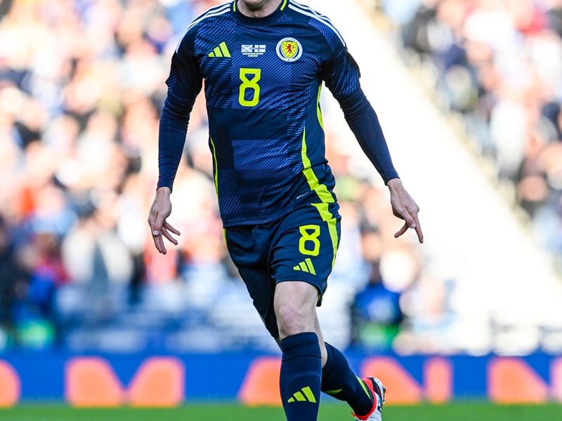 Went about his job with minimal fuss, keeping Scotland's midfield ticking over.