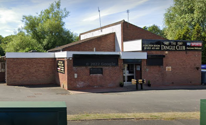Rated 1: Dingle Social Club at New Street, Longbridge, Birmingham; rated on April 11