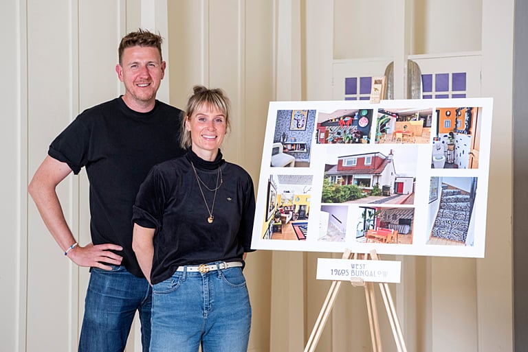 Anna McClelland and partner, Harry Kinloch, were delighted with the result. Harry says: “We were genuinely shocked to win. We weren’t expecting it all. I’ve finally made my mum proud!”